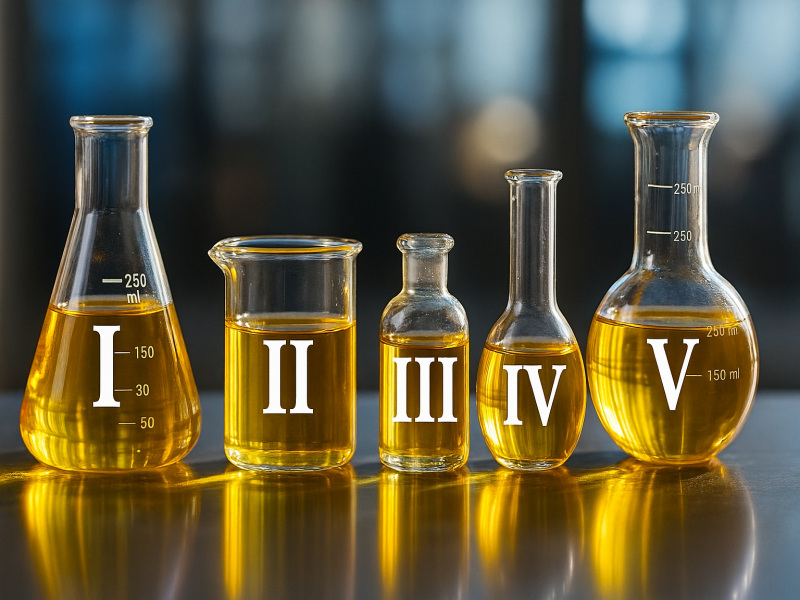 🛢روغن های پایه گروه I تا V چیستند و چه تفاوت‌هایی دارند؟